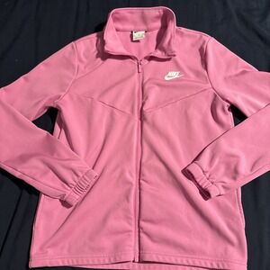 Nike Sportswear Girls Full Zip Track Jacket Size XL Pink